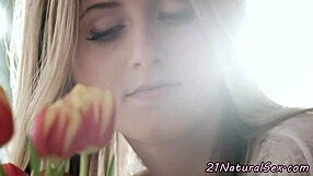 beautiful girlfriend gets fucked sensually in missionary position