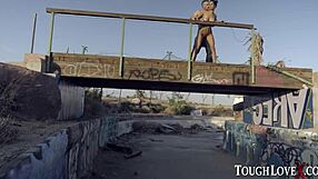 Latina Abby Brazil Fucked Hard Outdoors with Rimjob and Licking!