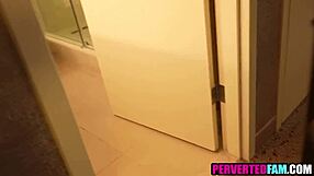 Step mom cheats with huge fucking