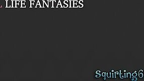 scarlett sage and lilly ford practice kissing in lesbian fantasy