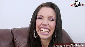 i love this thin british milf's small tits