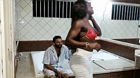 African babe farts during anal sex!