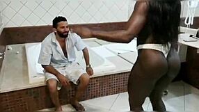 African babe farts during anal sex!