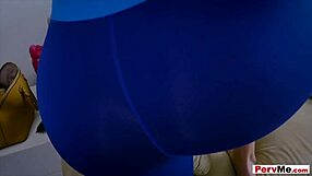 stepmom stretching her legs and later her pussy