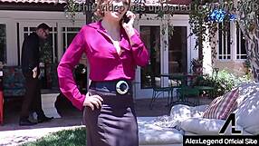 french alex legend fucks milf realtor krissy lynn in the backyard