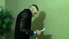 In the ghetto, leona banks gets fucked by two dominican guys with big black cocks