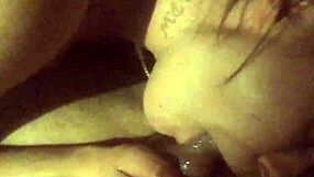 watch this messy blowjob with sloppy spitting and deepthroat