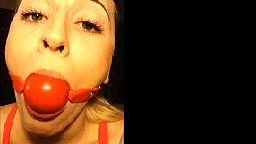 Am I Your Gagged Blonde Slut Secret In BDSM Tape?
