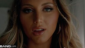 Busty Babe Kayley Gunner Enjoys Sloppy Blowjob Cowgirl Rough Fucking Close Up