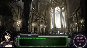 Warhammer 40k Inquisitor Trainer 1: A hentai game with commented gameplay