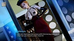 Academy 251 game featuring anime hentai characters in action