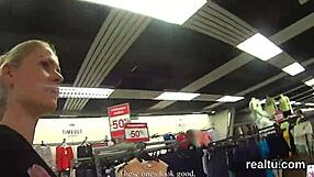 i teased a stunning czech teen in the shopping centre and shagged her in pov