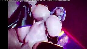 Fiesta loca con futanari hasta reventar