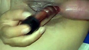 Check out my wife's homemade dildo fun with big tits, he says provocatively.