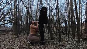 Why is she sucking his dick in the park?