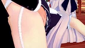 Belfast Fucking on the Restaurant Azurlane Full Movie and POV Version on Sheer Fantasyking3