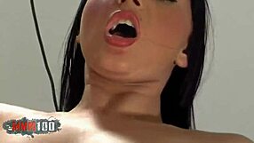 Sweet Brunette Teen With Blue Eyes Deeply Fucked By Huge Cock