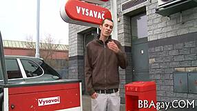 homosexual twink explores raw desire in intimate bedroom scene