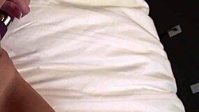 Testing New Vibrator With Clothes Ripped