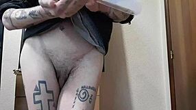 melvin c rocks gay transvestite style with monster cock