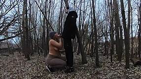 Why is she sucking his dick in the park?