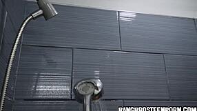 Teen begs to suck stepdaddy's cock in POV