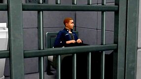 Big tits bouncing in The Sims 4 scene