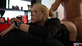 I watched the hot girl get gagged during passionate sex and deep blowjob