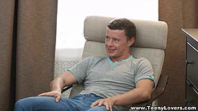 teeny lovers asa belle gets mouthful of cum after orgasm