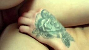 Tattooed Twinks Bareback Gangbang With Big Cocks On Bed