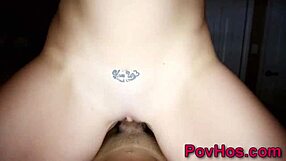 POV Teen 18+ Rides Big Cock Hard and Fast