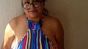 Bbw Erotic Dance with Seductive Naked Moves