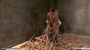 Can Ebony Slave Handle Bondage Training?