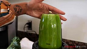 Naughty stepmom healthy habits with September Reign and Alex Jett