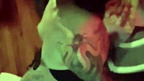 Beautiful bondaged tattooed girlfriend sandraxo1 gives blowjob 😍