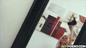 Two latina teen 18+ lesbians finally get some dick in amateur pov scene.