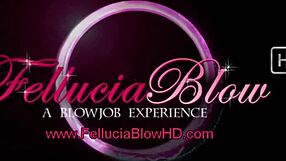 Fellucia gives hd blowjob