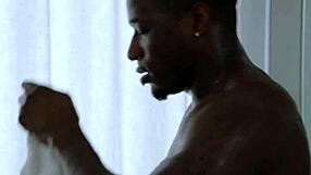 Blonde teen rides big black cock in doggystyle cowgirl interracial