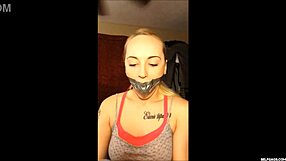 Am I Your Gagged Blonde Slut Secret In BDSM Tape?