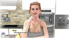 College Kings: Karthik's Dream Fuck with Riley, Blowjob and Footjob Included