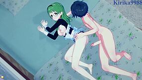 Intense princess action in Maho, Karin, and Yuuki hentai