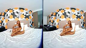 3d vr fat p and i get really horny with jerk off instructions, toys, and masturbation game.