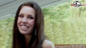 i love this thin british milf's small tits