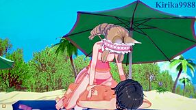 i love watching maho, karin, and yuuki's intense creampie sex in hentai.