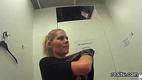 i teased a stunning czech teen in the shopping centre and shagged her in pov