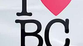 Euro slut sucks black knob