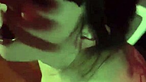 Beautiful bondaged tattooed girlfriend sandraxo1 gives blowjob 😍