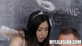 Who’s this devilish Amber Angel with Danny Mountain?