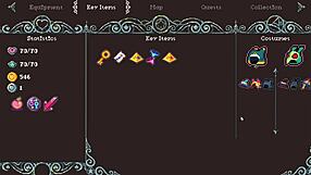 Hey, this hot monster girl femdom drains his balls in the game!