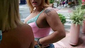 Izabela Pimenta And Friend Seduce Guy For Intense Anal Outdoors